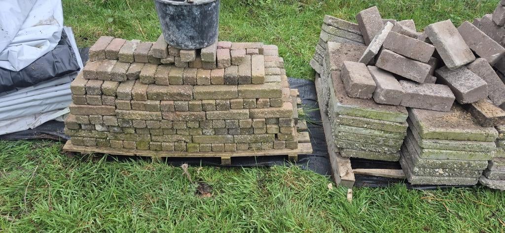 Stenen en tegels, Tuin en Terras, Terrasdelen en Vlonders, Ophalen, Overige materialen