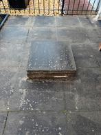GRATIS 4x grijze 60x60 tegels, Tuin en Terras, Tegels en Klinkers, Ophalen, Overige materialen, Gebruikt, Minder dan 5 m²