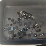 Onyx zegelstenen met een zirconia inlay, Ophalen of Verzenden