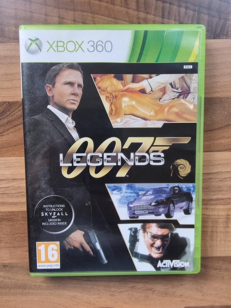 007 Legends CIB, Spelcomputers en Games, Games | Xbox 360, Zo goed als nieuw, Shooter, 1 speler, Vanaf 18 jaar, Ophalen of Verzenden