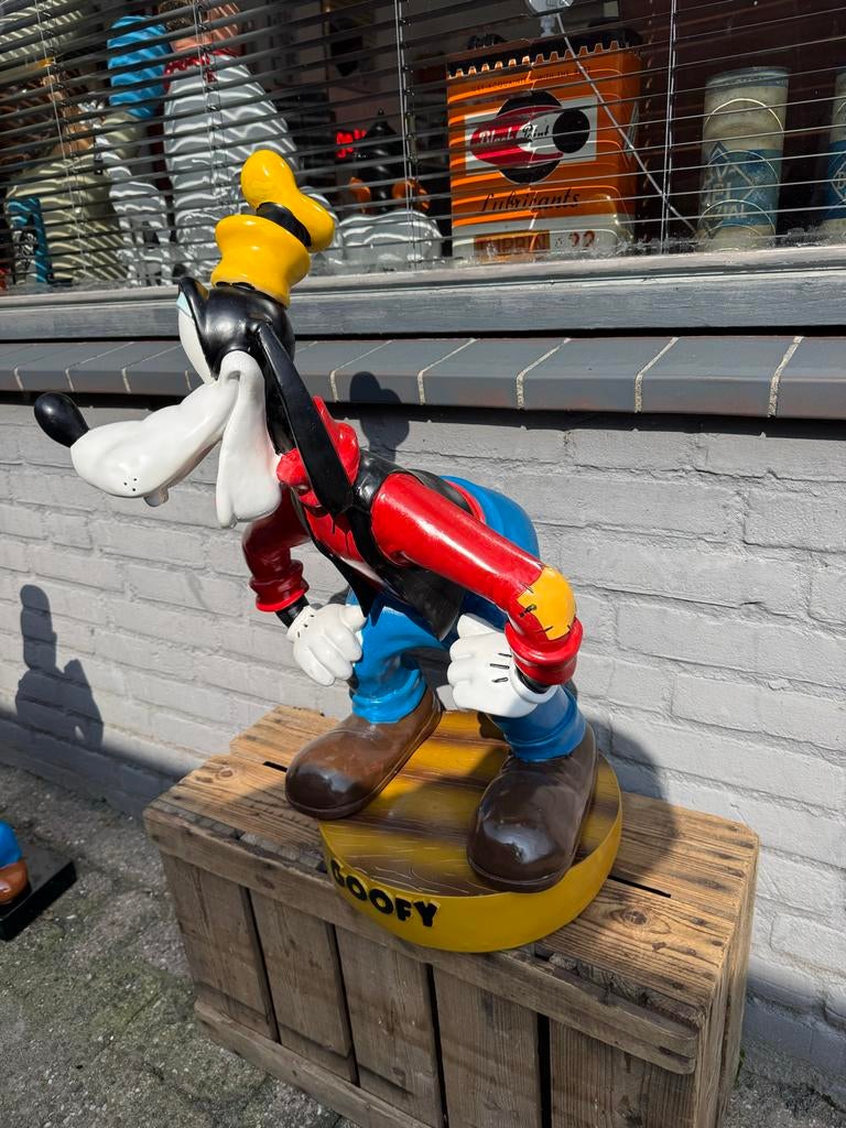 Grote Goofy Beeld - Disney Decoratie, Verzamelen, Disney, Ophalen, Gebruikt, Beeldje of Figuurtje, .