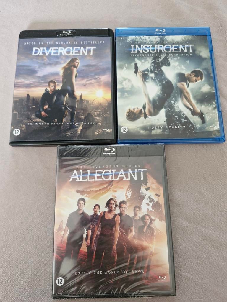 Divergent set, Cd's en Dvd's, Blu-ray, Ophalen of Verzenden, Nieuw in verpakking, Science Fiction en Fantasy