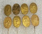 Olympische Spelen Tokio 1964 en Innsbruck 1964 Speldjes, Verzamelen, Ophalen of Verzenden, Gebruikt, Sport, Speldje of Pin