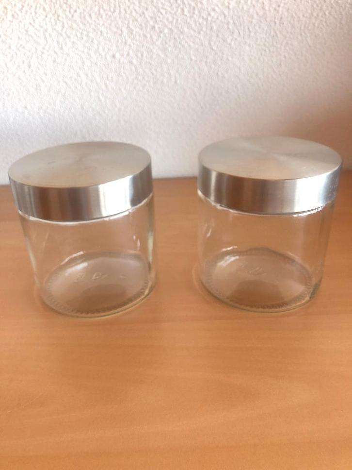 Voorraadpotten Dille & Kamille 850 ml, Huis en Inrichting, Keuken | Keukenbenodigdheden, Zo goed als nieuw, Ophalen of Verzenden