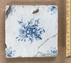 Tegel bodemvondst bloemen, Antiek en Kunst, Verzenden