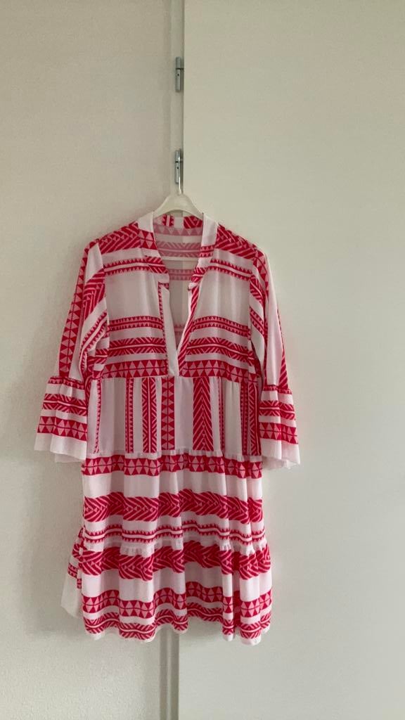 Jurk, Kleding | Dames, Positiekleding, Jurk, Maat 42/44 (L), Ophalen of Verzenden, Zo goed als nieuw