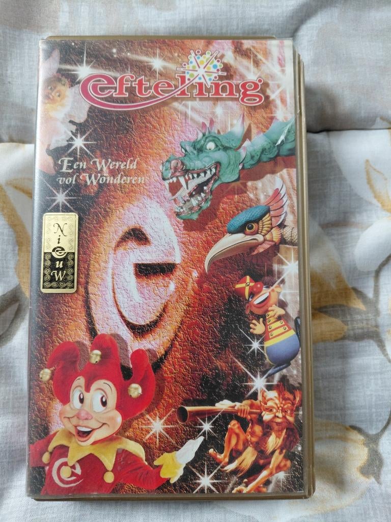 VHS videoband- Efteling  - Een wereld vol wonderen, Ophalen of Verzenden, Overige typen