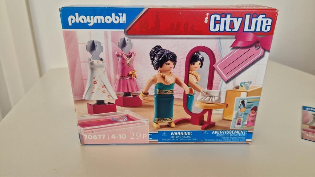 PLAYMOBIL City Life 70677 - Modeshow met paspop, Ophalen of Verzenden, Zo goed als nieuw, Complete set