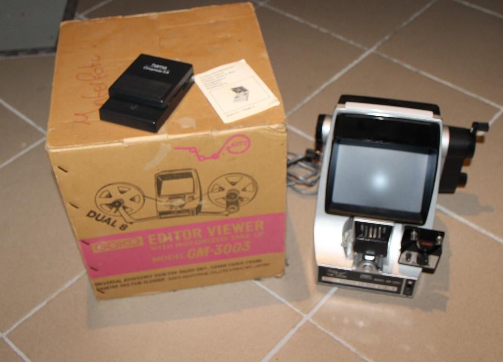 Goko Viewer GM-3003 editor voor 8 mm film, Ophalen of Verzenden, 1960 tot 1980, Overige typen