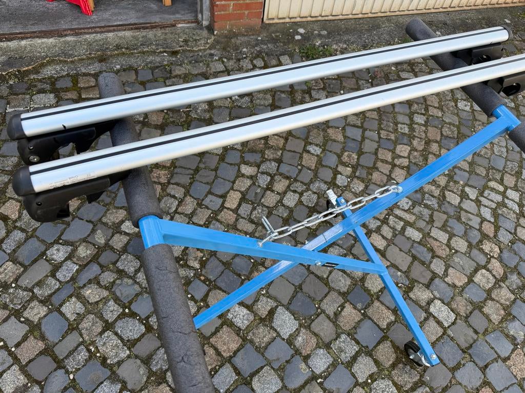 Dakdragers met slot, universeel open & gesloten dakrails, Auto diversen, Dakdragers, Ophalen, Gebruikt