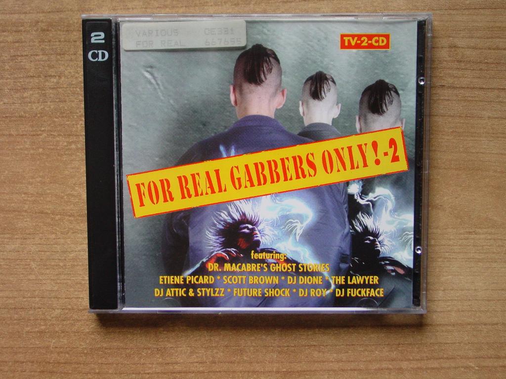 For Real Gabbers Only! - 2, Cd's en Dvd's, Ophalen of Verzenden, Zo goed als nieuw, Overige genres