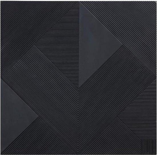 NIEUW 12 PTMD Belinda wandpanelen Zwart 120x120 (12 stuks!), Huis en Inrichting, Woonaccessoires | Wanddecoraties, Nieuw, Ophalen