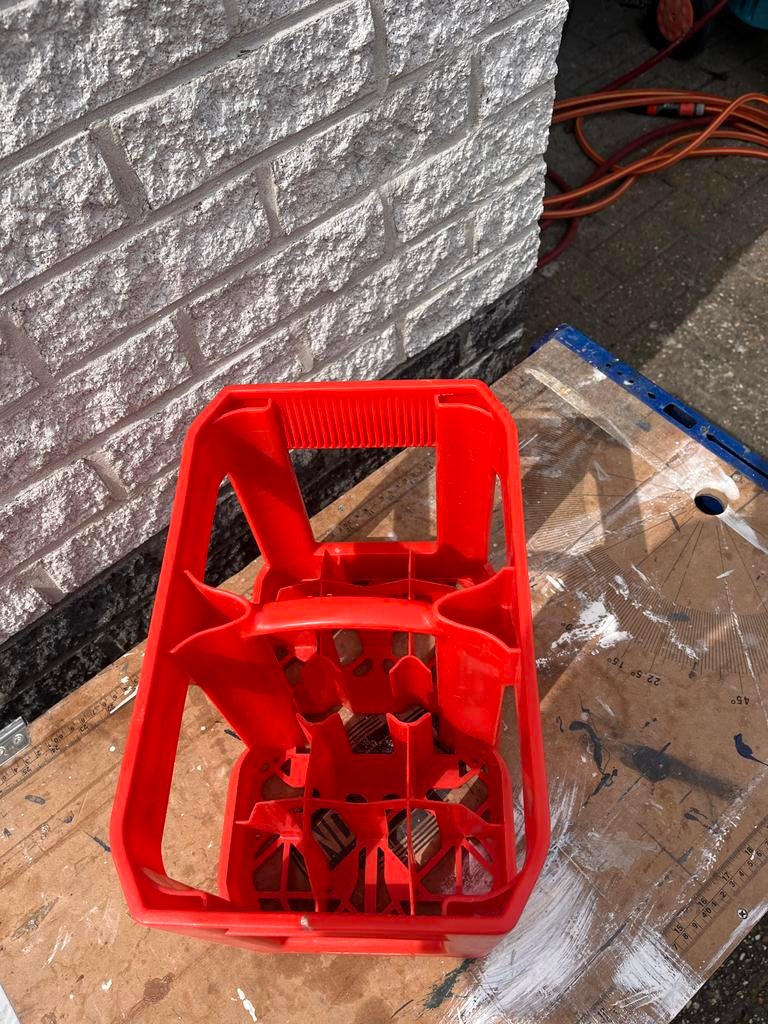 Krat voor kitkokers, Ophalen, Gebruikt