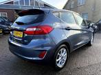 Ford Fiesta 1.0 EcoBoost Hybrid Titanium X 31337km Led, B&O,, Voorwielaandrijving, Stof, Gebruikt, Blauw
