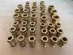 Grote partij Kutterlite messing knelkoppelingen - Nieuw, Overige materialen, Minder dan 20 mm, Overige typen, Nieuw