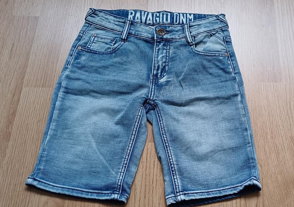 Jongens spijker korte broek maat 152-158, Ophalen of Verzenden, Gebruikt, Jongen, Broek