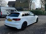 Audi A3 1.4 Tfsi COD Sportback S-tronic 2013 Wit, Zwart, 4 cilinders, 1210 kg, Leder en Stof