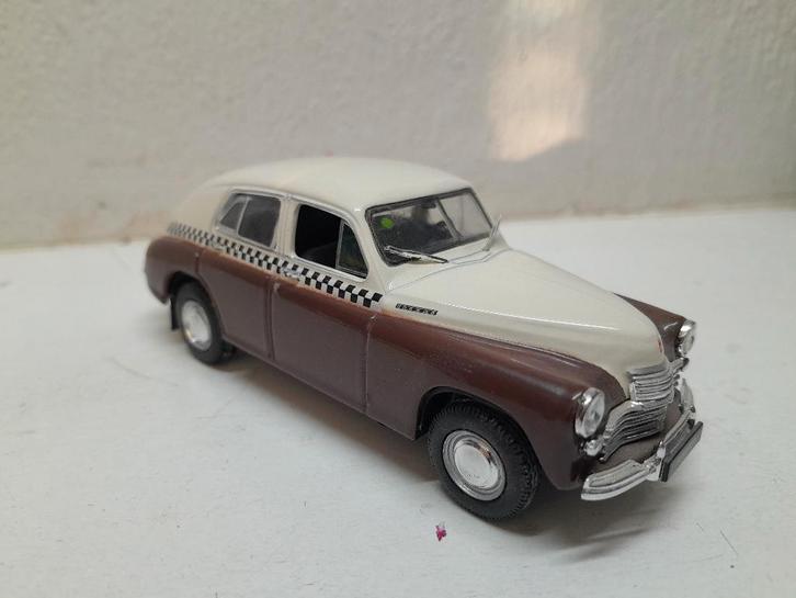 Russische Gaz M 20 Podeda Sedan Taxi., Hobby en Vrije tijd, Modelauto's | 1:43, Nieuw, Auto, Overige merken, Ophalen of Verzenden
