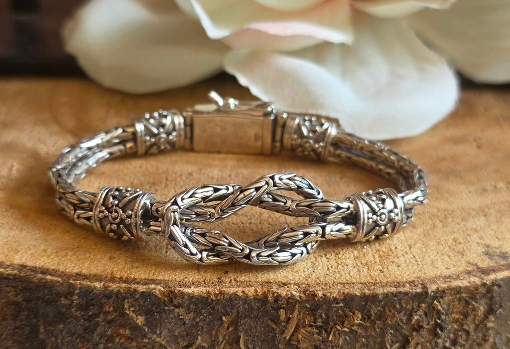 Best to Buddha armband 925Zilver maat 18, Ophalen of Verzenden, Nieuw, Zilver, Zilver
