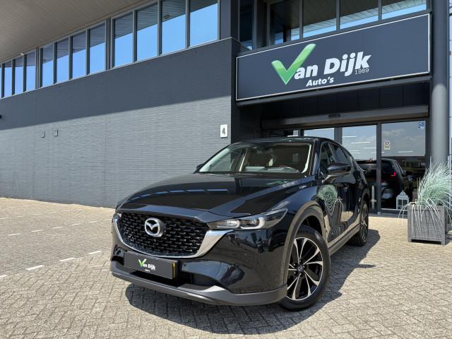 Mazda CX-5 2.0 SkyActiv Navi 360Camera Trekhaak El.Klep 19In, Voorwielaandrijving, 1998 cc, Gebruikt, Zwart