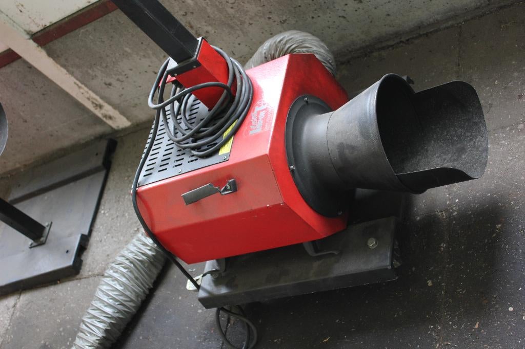 rookgas afzuiger mobiel, Ophalen, Gebruikt, Dieselmotor