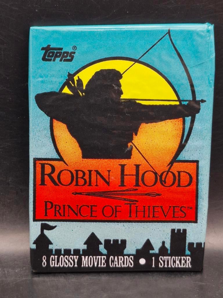 Robin hood 1991 prince of thieves 8 cards pack, Verzenden, Zo goed als nieuw, Meerdere kaarten