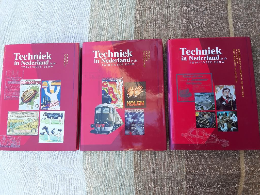 Techniek in Nederland in de twintigste eeuw set, Ophalen, Zo goed als nieuw, Werktuigbouwkunde, Smits van Burgst