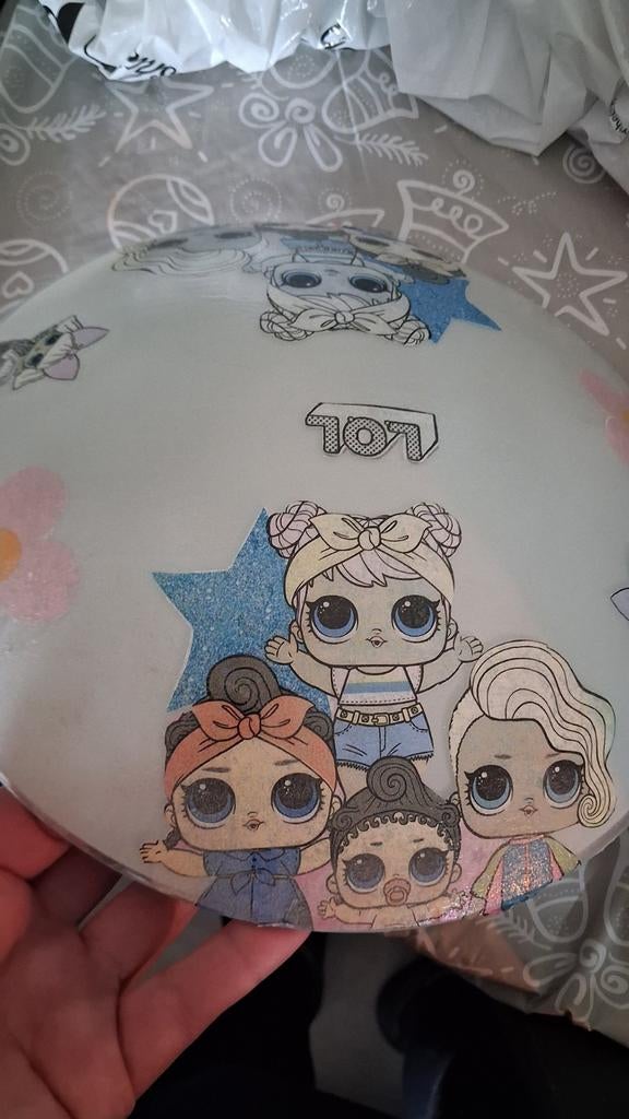 Lol plafond lamp, Ophalen