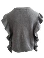 Bruuns Bazaar top M, Ophalen of Verzenden, Zo goed als nieuw, Zonder mouw, Grijs