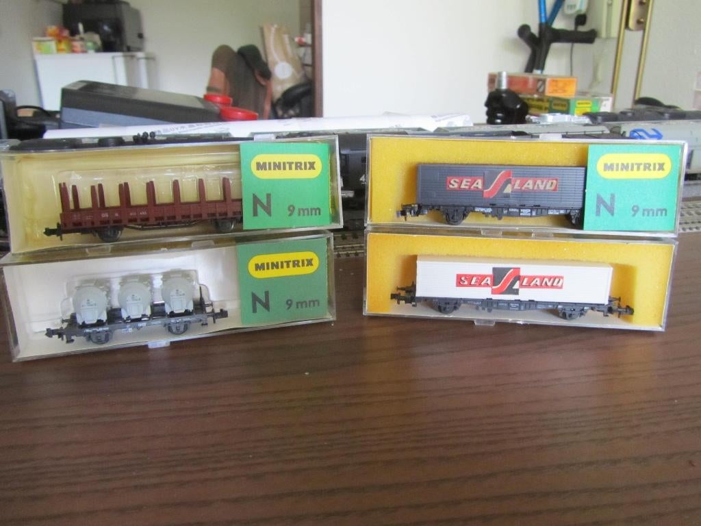 minitrix wagons, Ophalen of Verzenden, Gelijkstroom, Wagon, Trix