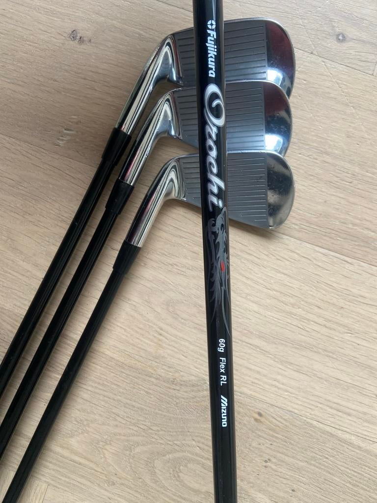 Mizuno MP 54 forged golfset met Fujikura Orochi shaft, Ophalen of Verzenden, Gebruikt, Set, Mizuno