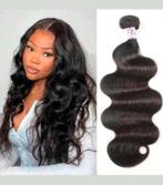 Body Wave Haarverlenging - 14 inch. Zwart. Echt haar., Ophalen of Verzenden, Nieuw, Pruik of Haarverlenging