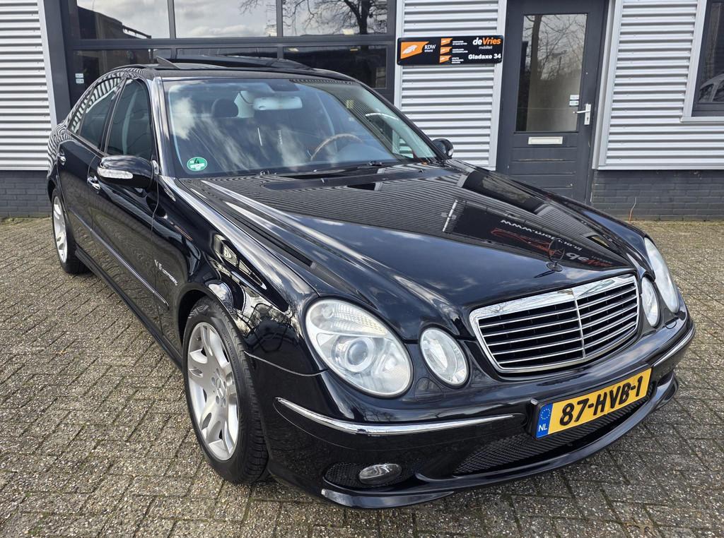 Mercedes-Benz E-klasse 500 V8 Avantgarde *AMG-AUT-LUCHT*, Automaat, 1693 kg, Achterwielaandrijving, Gebruikt