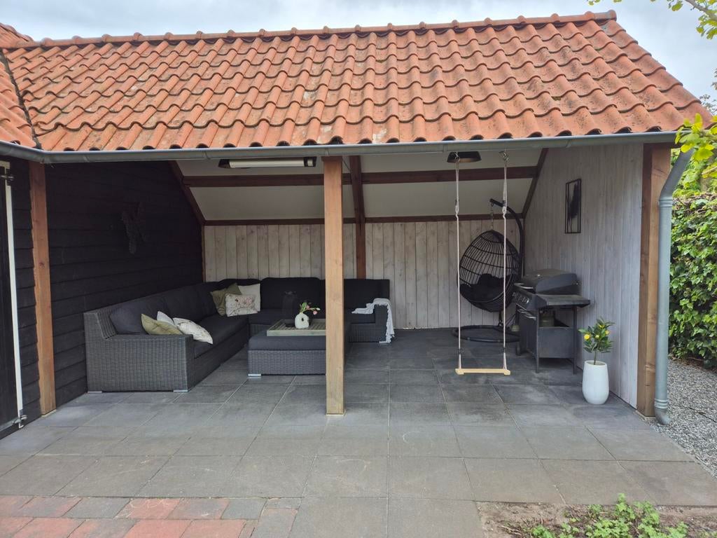 Gezellige overkapping, Ophalen, Gebruikt