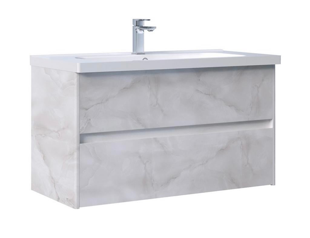 Badkamermeubel 100 cm (zonder kraan), Ophalen, 50 tot 100 cm, Zo goed als nieuw, Minder dan 100 cm