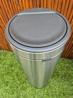 Brabantia afvalbak, Ophalen, 50 tot 75 cm, Rvs, 20 tot 30 liter