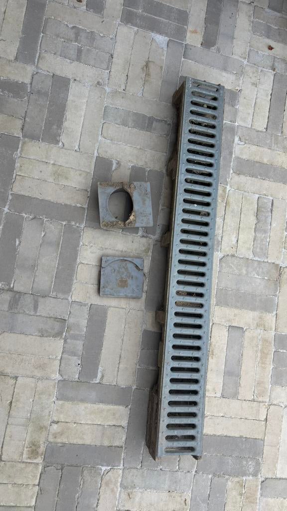 Afvoergoor met toebehoren 110mm aansluiting, Ophalen, Pvc, Zo goed als nieuw, 80 mm of meer