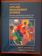 Studieboek Applied Management Science - Tweede Editie, Ophalen of Verzenden, Beta, Gelezen, WO