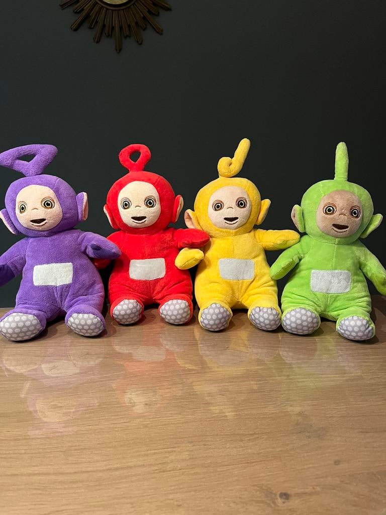 Gave set Teletubbies knuffels 33cm, Ophalen of Verzenden, Zo goed als nieuw, Overige typen