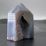 Natuurlijke agaat toren, Verzamelen, Mineralen en Fossielen, Ophalen of Verzenden, Mineraal