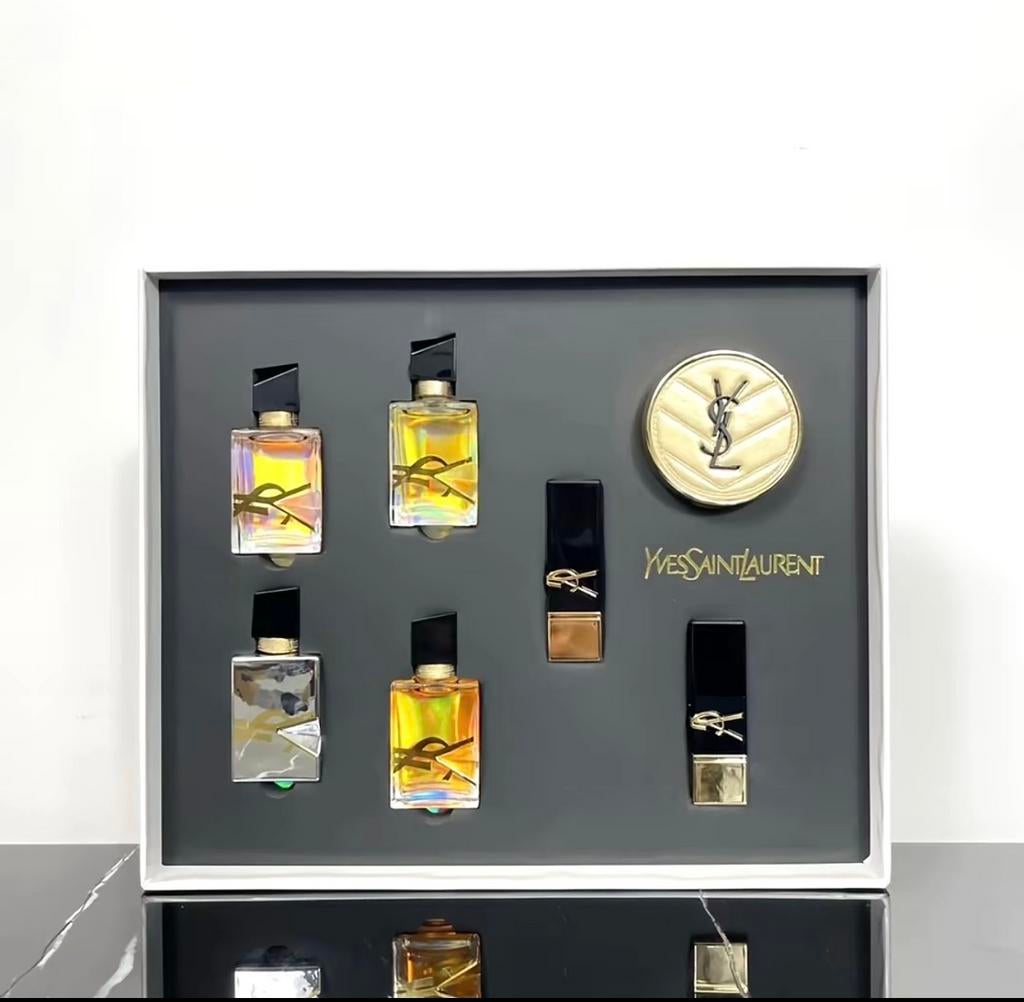 YSL Libre Cadeauset: Parfum, Lippenstift & Poeder, Ophalen of Verzenden, Nieuw