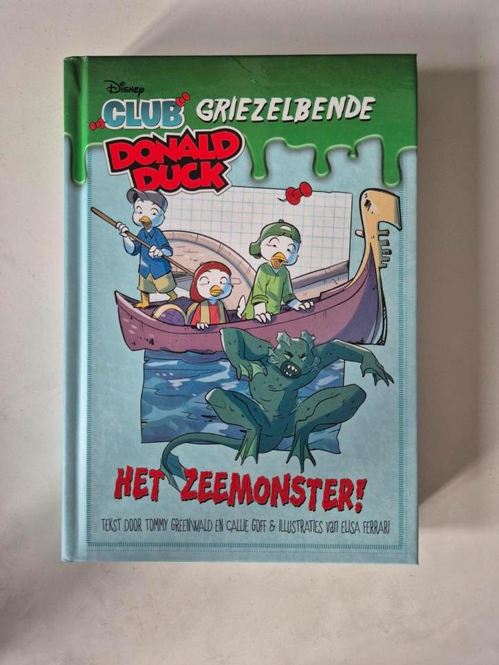 Disney Club Griezelbende Donald Duck: Het Zeemonster!, Boeken, Kinderboeken | Jeugd | onder 10 jaar, Zo goed als nieuw, Fictie algemeen