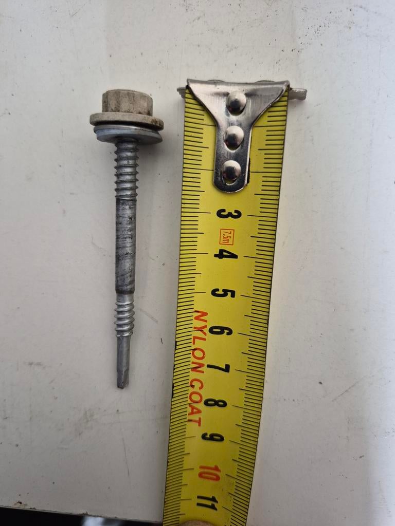 Dakplaatschroeven - Diverse maten, Doe-het-zelf en Verbouw, IJzerwaren en Bevestigingsmiddelen, Ophalen of Verzenden, Gebruikt