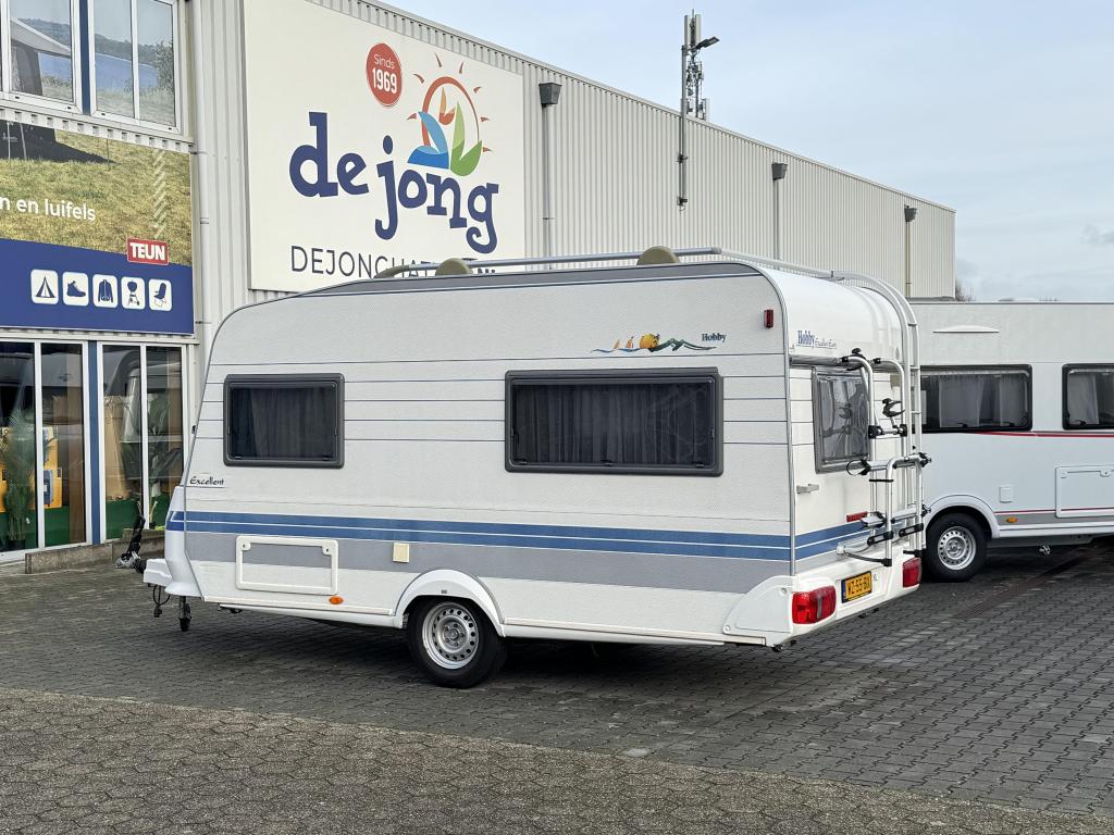 Hobby Excellent 400 SB - Voortent - Zakluifel -, Overige typen, Hobby, Bedrijf, Treinzit