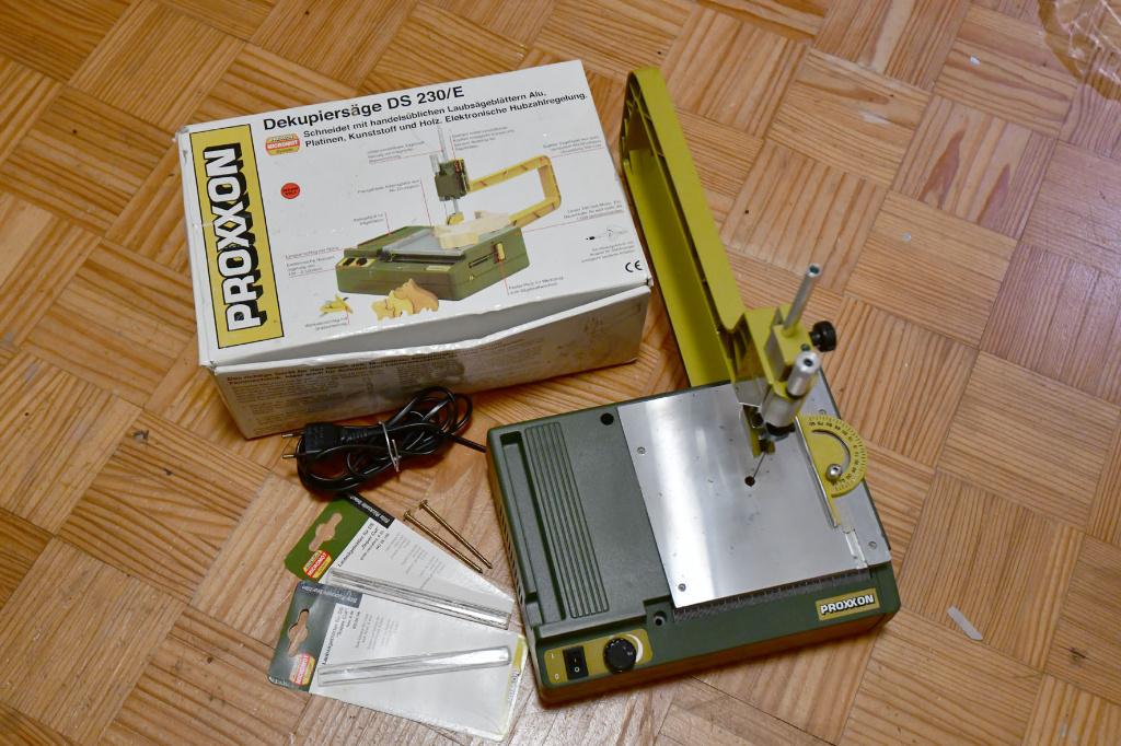 Proxxon Micromat DS230/E, Ophalen of Verzenden, Zo goed als nieuw, Gereedschap of Toebehoren