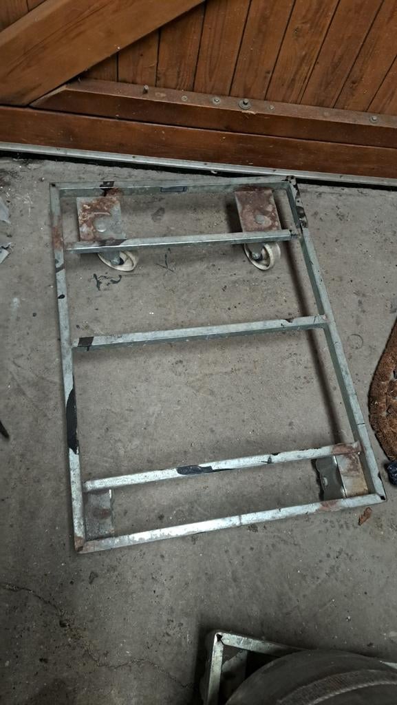 Hondje / Transportroller 60 x 80 cm, Doe-het-zelf en Verbouw, Transportwagens, Gebruikt, Transportkar, 100 liter of meer, Ophalen of Verzenden