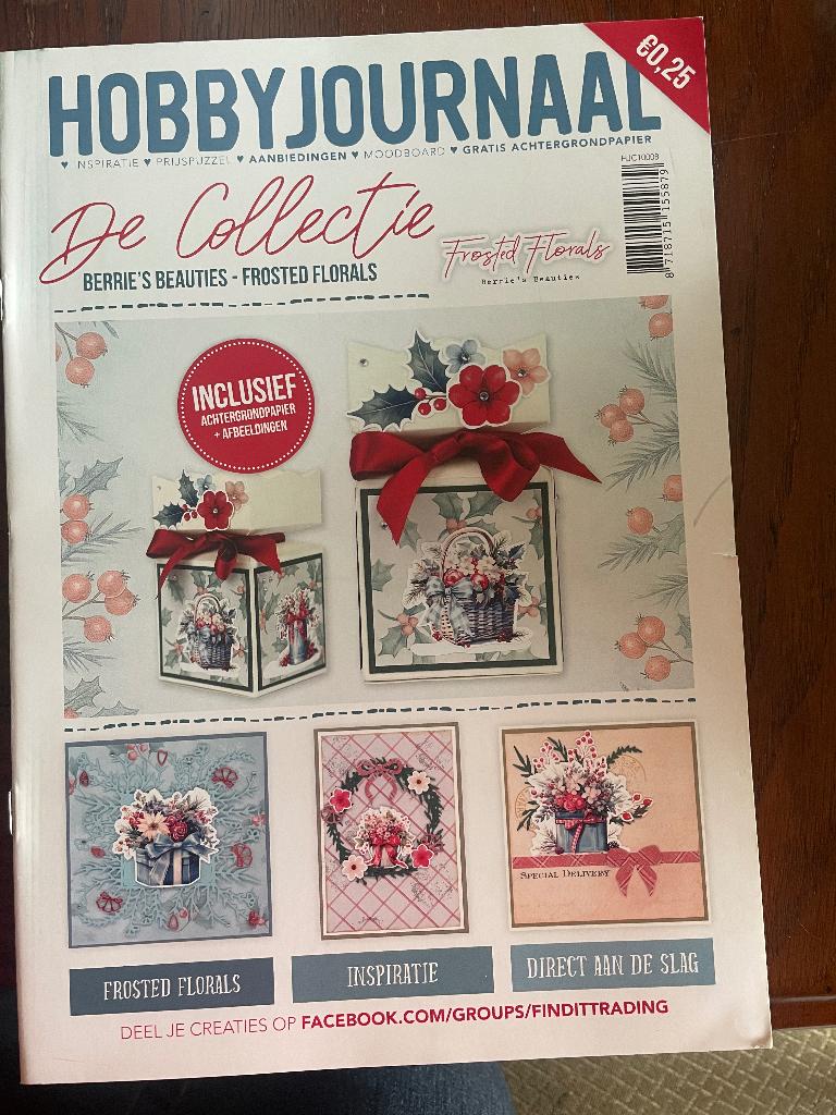 Knipvel Hobbyjournaal,reclameboekje,bloemen, Ophalen, Nieuw, Natuur, Knipvel