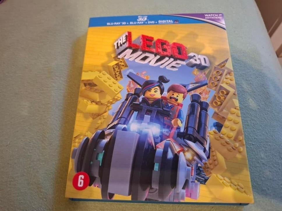 Lego DVD The Lego Movie 3D, Ophalen of Verzenden, Zo goed als nieuw