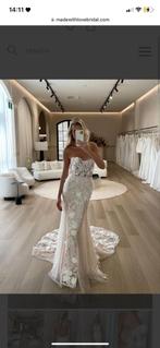 Made with love bridal trouwjurk maat 34, Kleding | Dames, Trouwkleding en Trouwaccessoires, Verzenden, Zo goed als nieuw, Wit