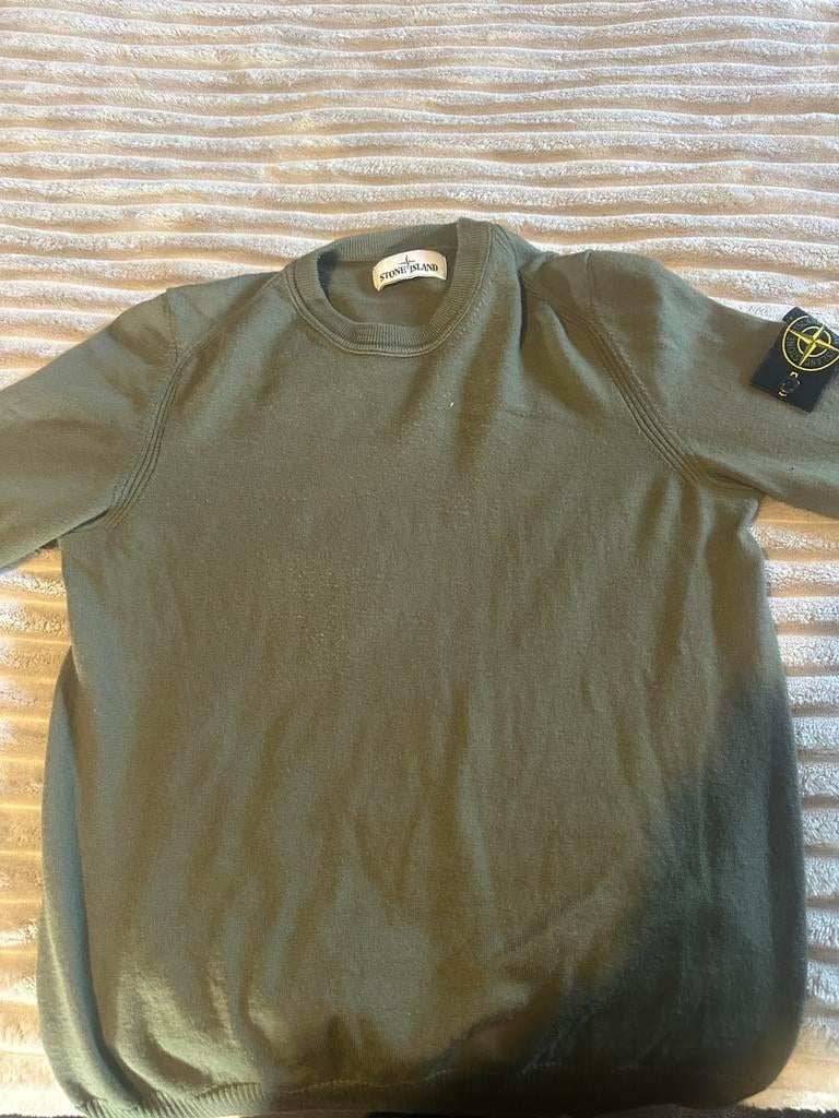Stone island trui, Kleding | Heren, Truien en Vesten, Ophalen, Zo goed als nieuw, Groen